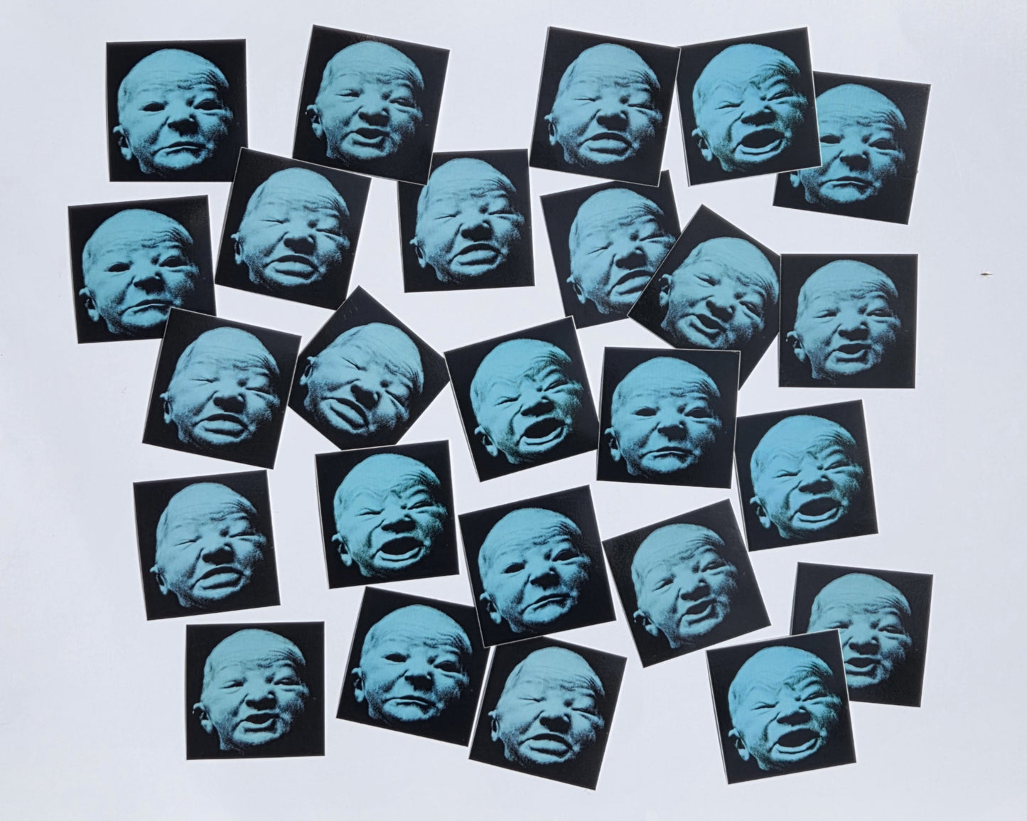 The Blue Baby Sticker Assorted Pack of 25